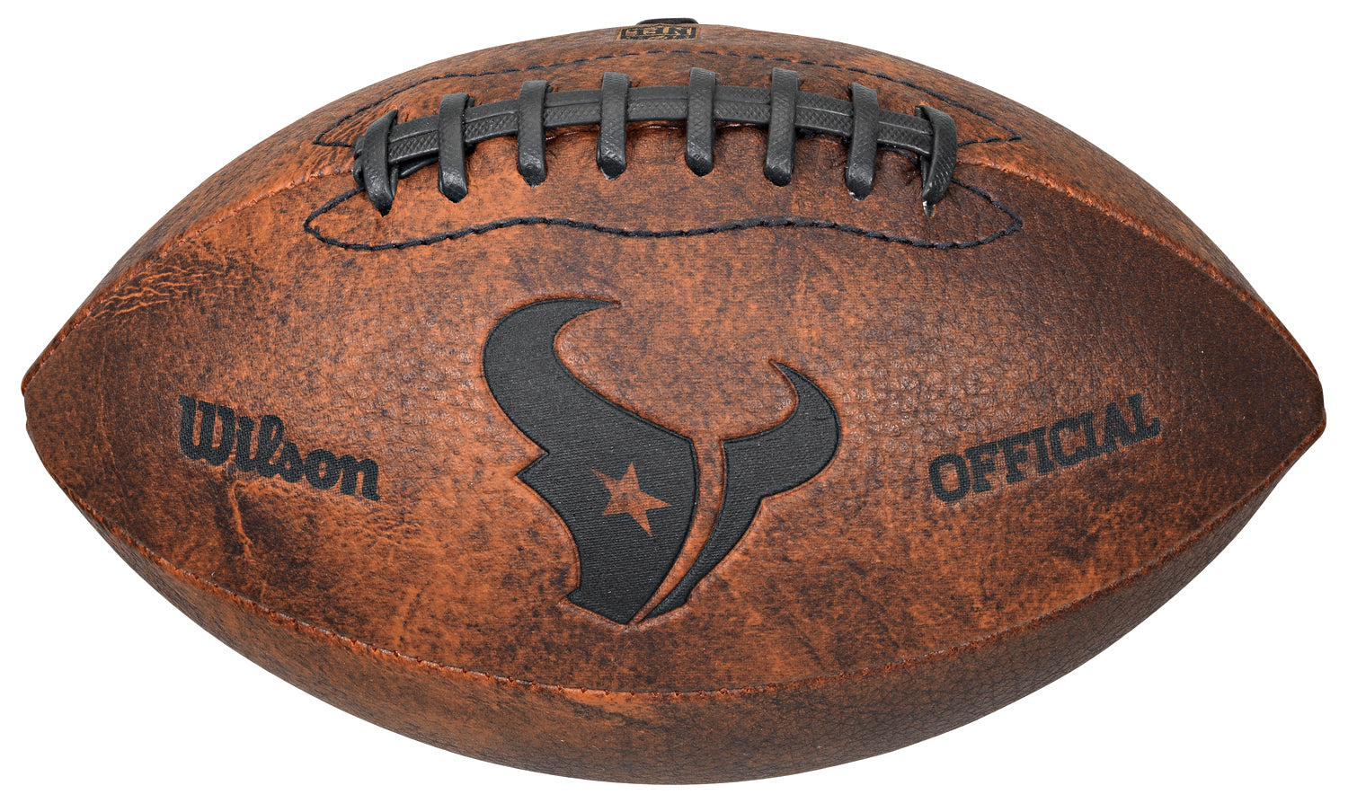 Houston Texans 9" Throwback Football Vintage logo