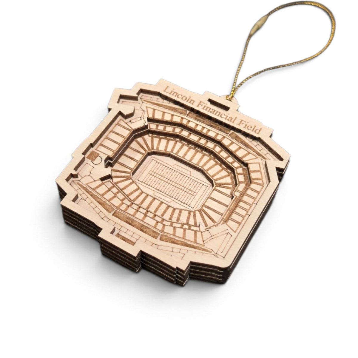 Philadelphia Football Stadium 3D Ornament
