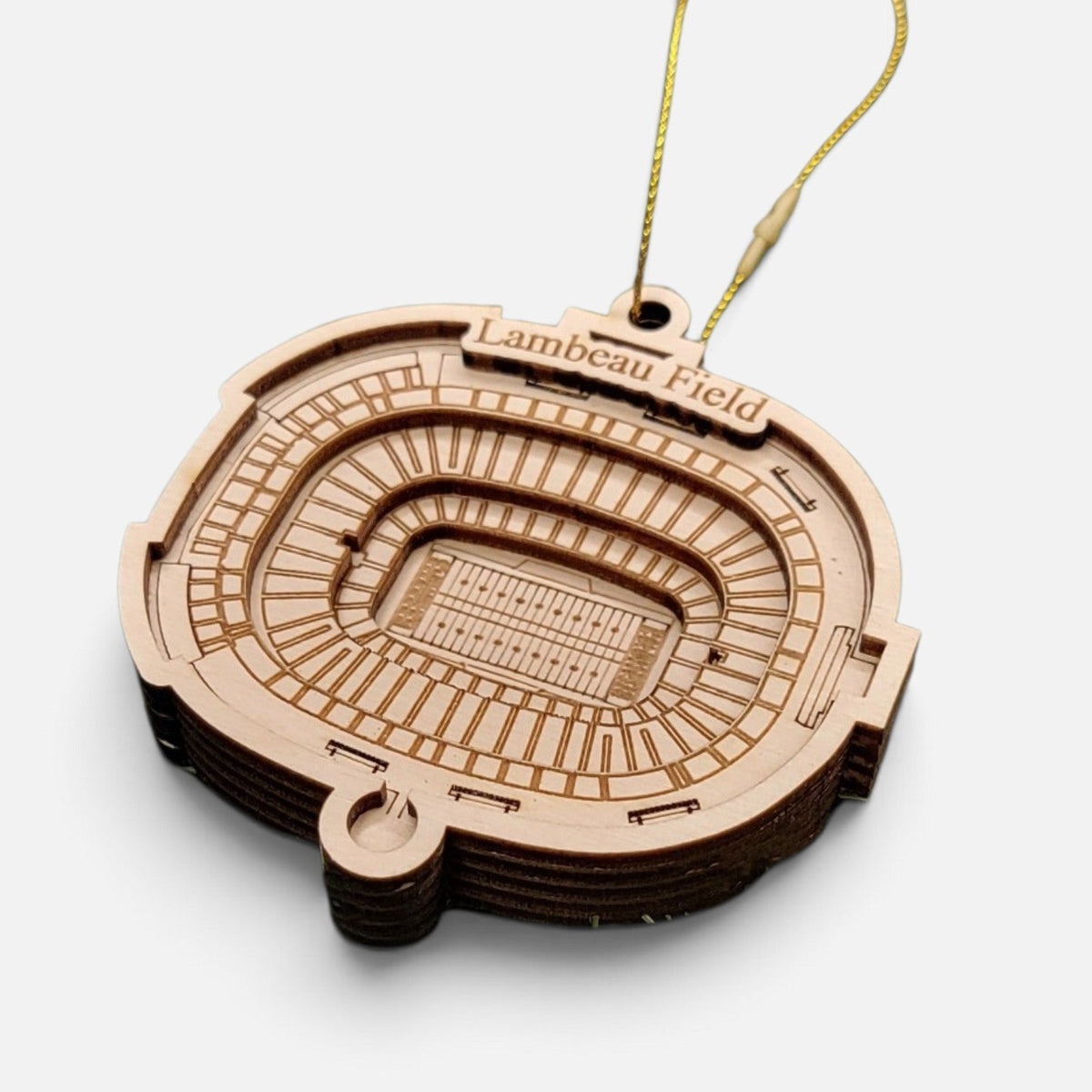 Green Bay Football Stadium 3D Ornament