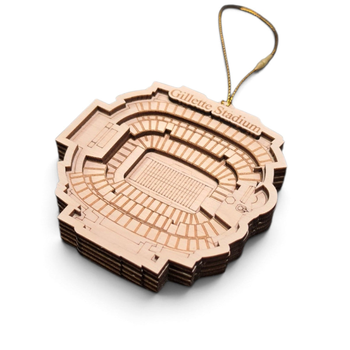New England Football Stadium 3D Ornament