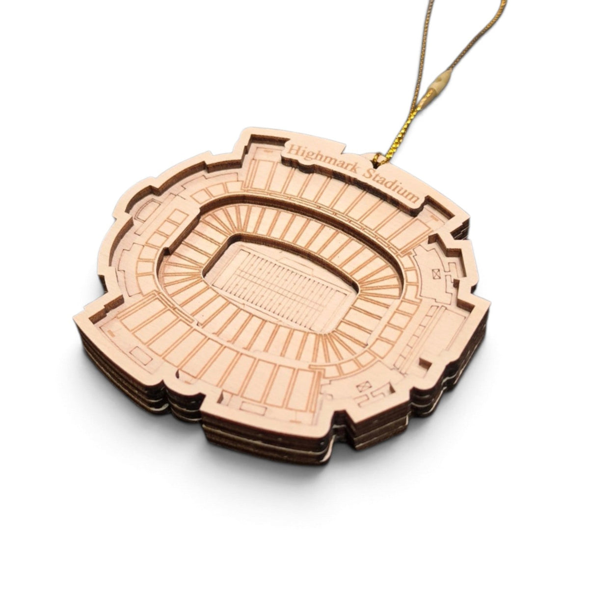 Buffalo Football Stadium 3D Ornament