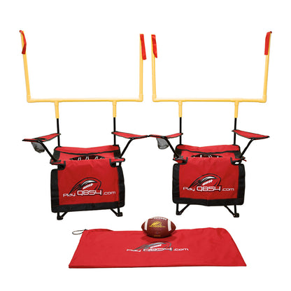 QB54 Red Backyard Football Game Set