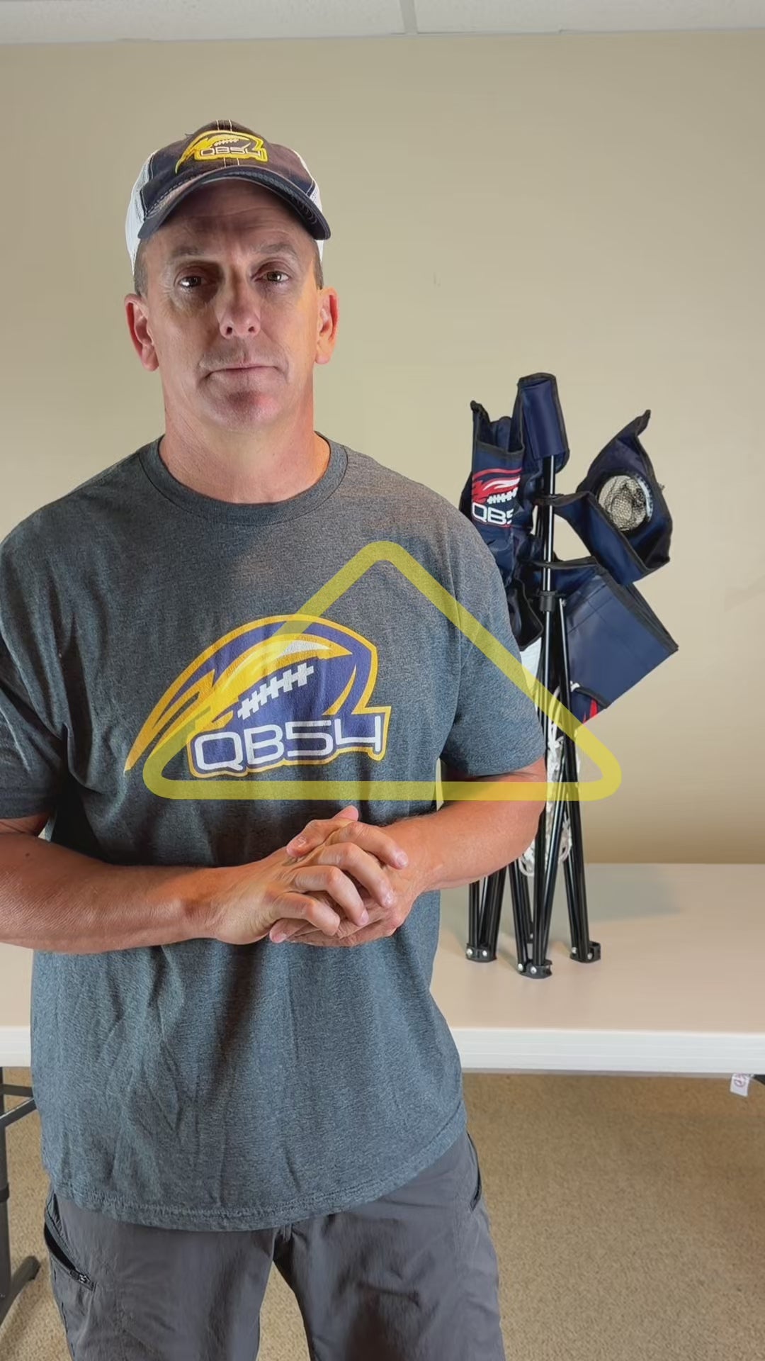 QB54 Red Backyard Football Game Set