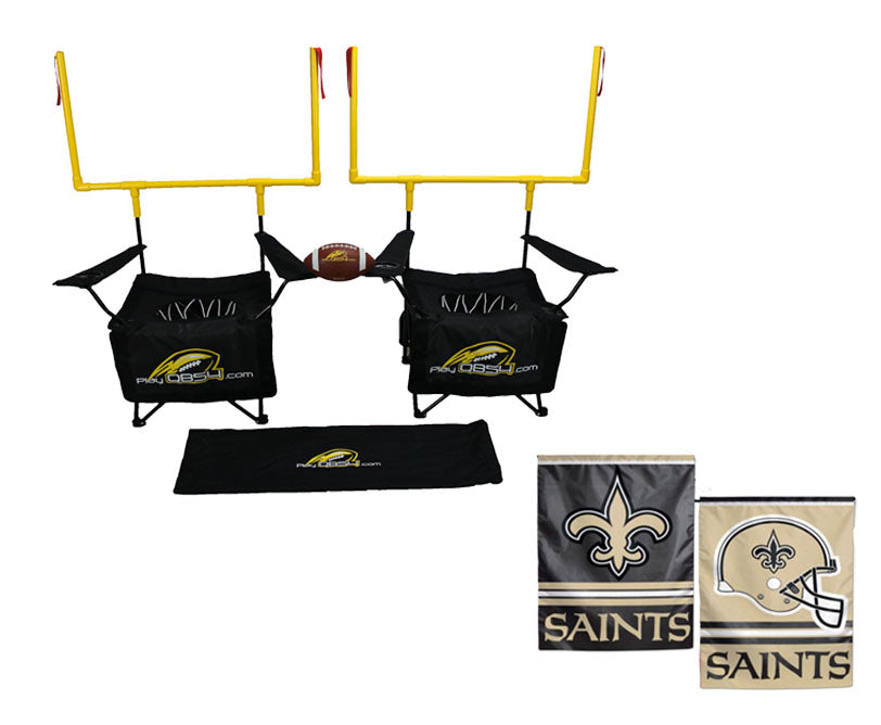 Saints Bundle - Contains 1   game and 1 New Orleans Saints Flag