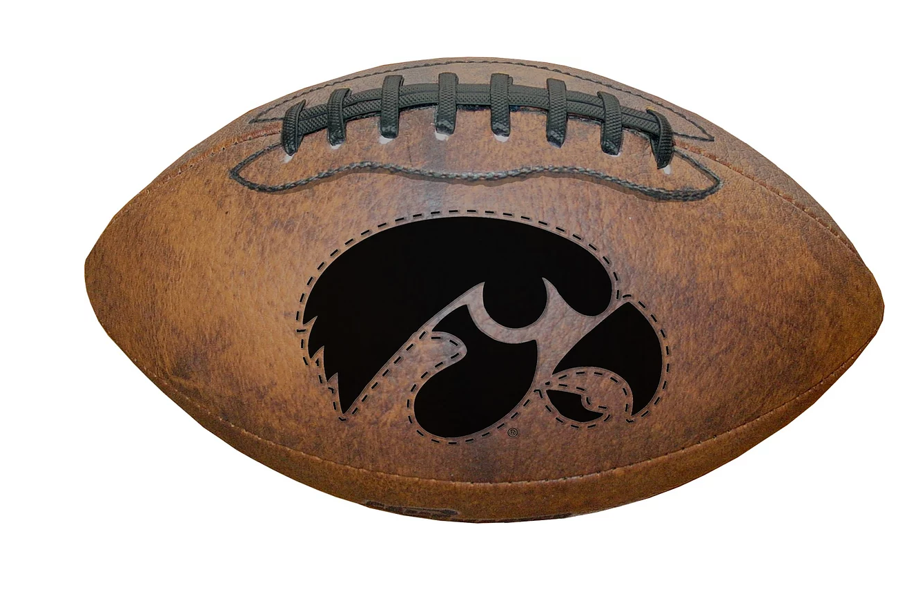 ビンテージ　チャンピオン　Iowaロゴ　フットボール 🏈Iowa 9